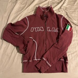 ITALIA zip up jacket